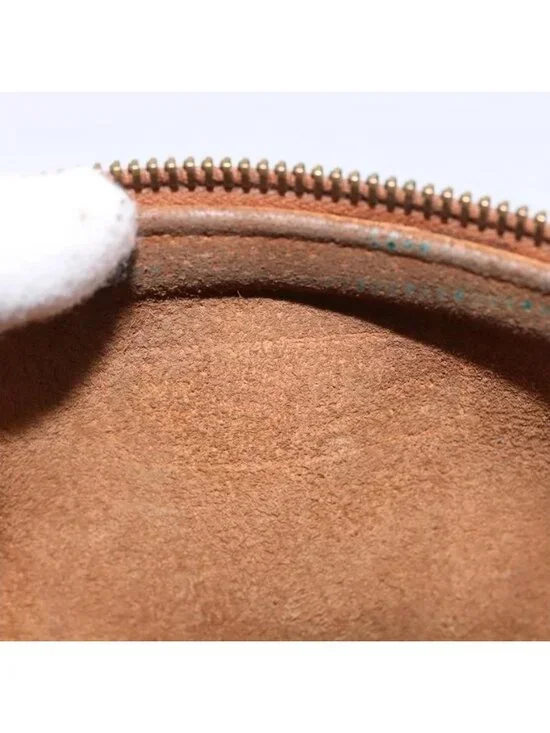 Authentic MCM Logogram Vicetos Shoulder Bag PVC Leather Brown - Picture 2 of 16